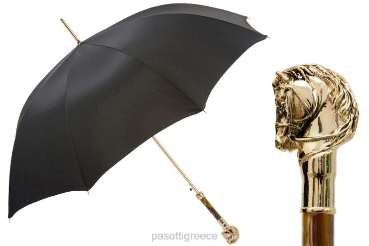 ομπρέλα | PASOTTI 479 oxf-18 w41po - χρυσή ομπρέλα αλόγου 2N6B85 άνδρες